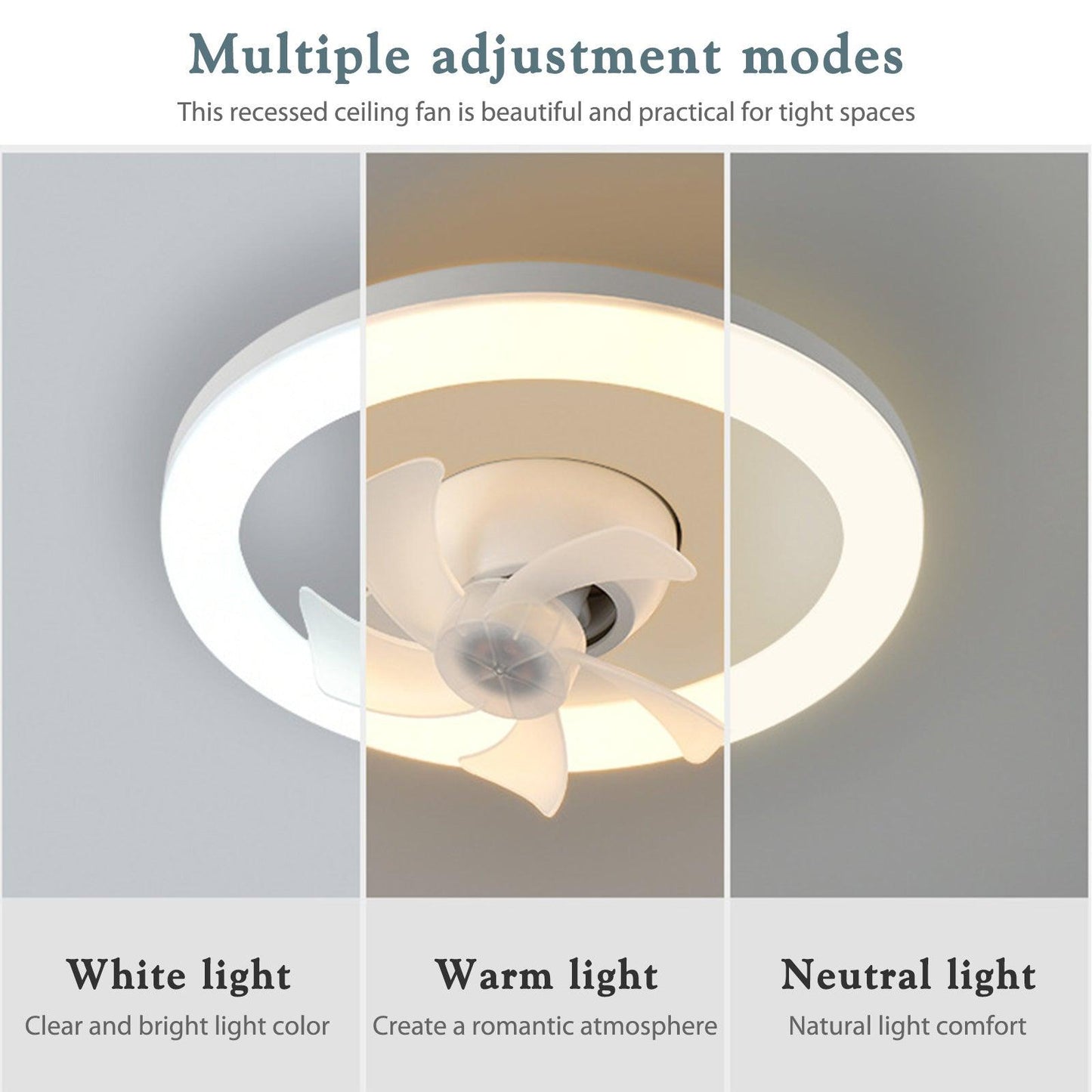 Unité de ventilation LED universelle Lighteme