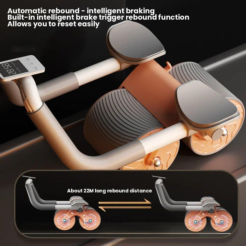 Lighteme Plank Ab Roller mit Telefonhalterung