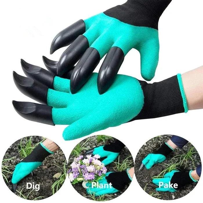 Gants de jardinage Lighteme avec griffes 