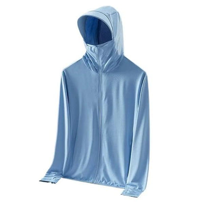 Lighteme Unisex Federleichter UV-Schutz Zip-Up Hoodie