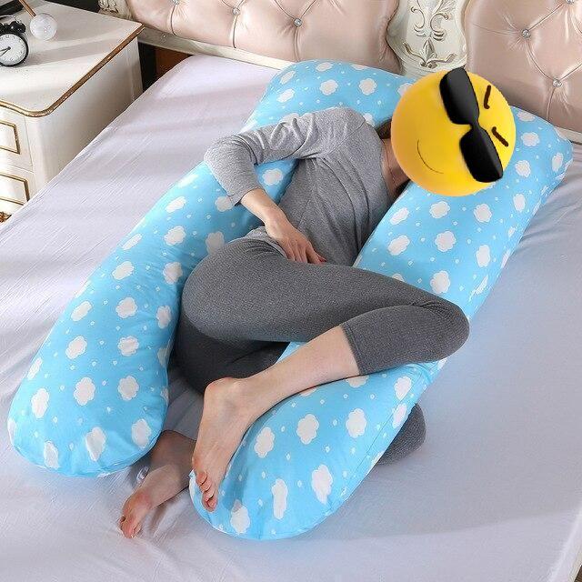 Coussin de grossesse Lighteme, coussin de maternité, coussin de corps en forme de U pour la grossesse