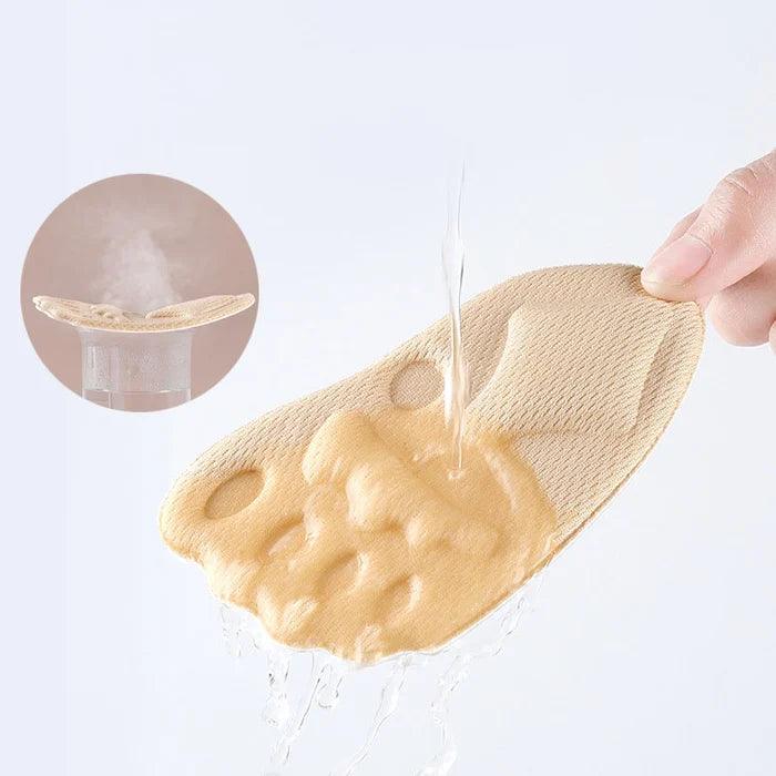 (1 paire + 1 paire gratuite) Lighteme Care Foot - Coussinets auto-adhésifs pour chaussures d'avant-pied 
