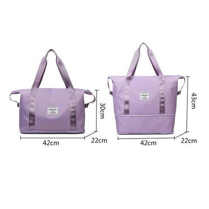 Erweiterbare Reisetasche von Lighteme 