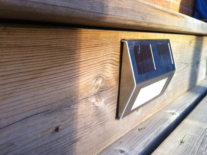 Lampes solaires de terrasse en métal Lighteme
