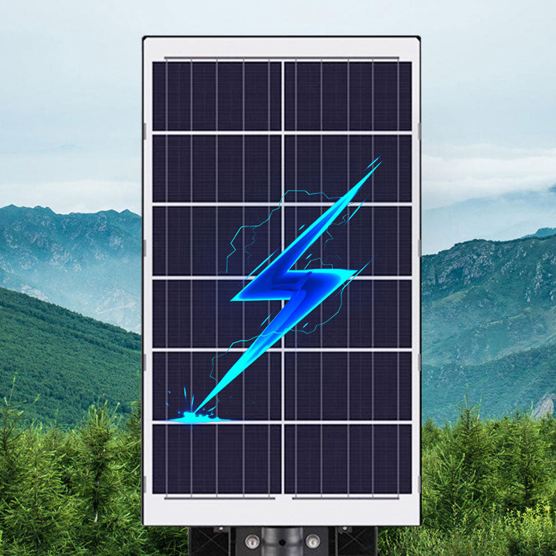 Lighteme 3000W Solar-Straßenlaterne, 180000 Lumen Dämmerung bis Morgengrauen Straßenlaternen Solarbetriebener Bewegungssensor