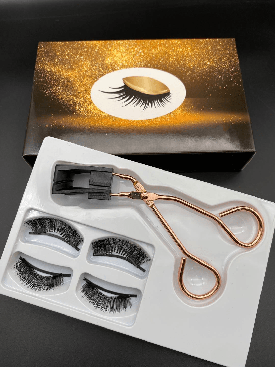 Lighteme Magnetisches Falsche Wimpern Set | Inkl. 2 Paar Wimpern