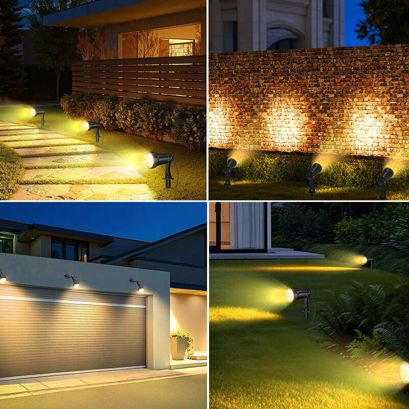 Lighteme LED 100-Lumen Solarstrahler 2er-Pack