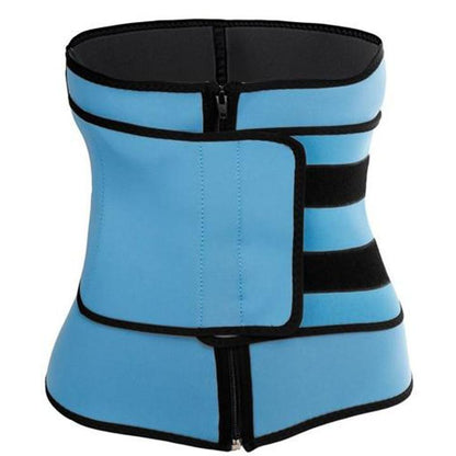 Ceinture de sudation Lighteme Fitness ~ Avec velcro et fermeture éclair !