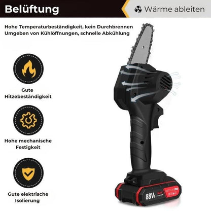 Wiederaufladbare elektrische Mini-Kettensäge von Lighteme