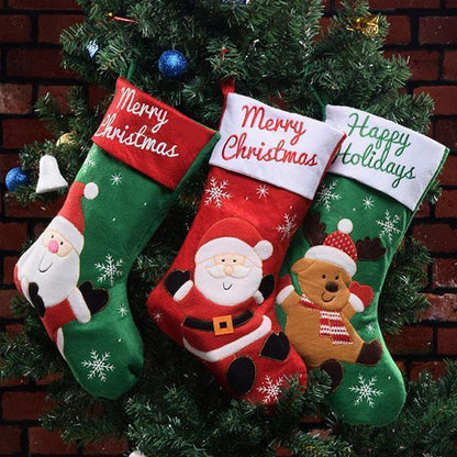 Sacs cadeaux bas de Noël Lighteme (4 pièces)