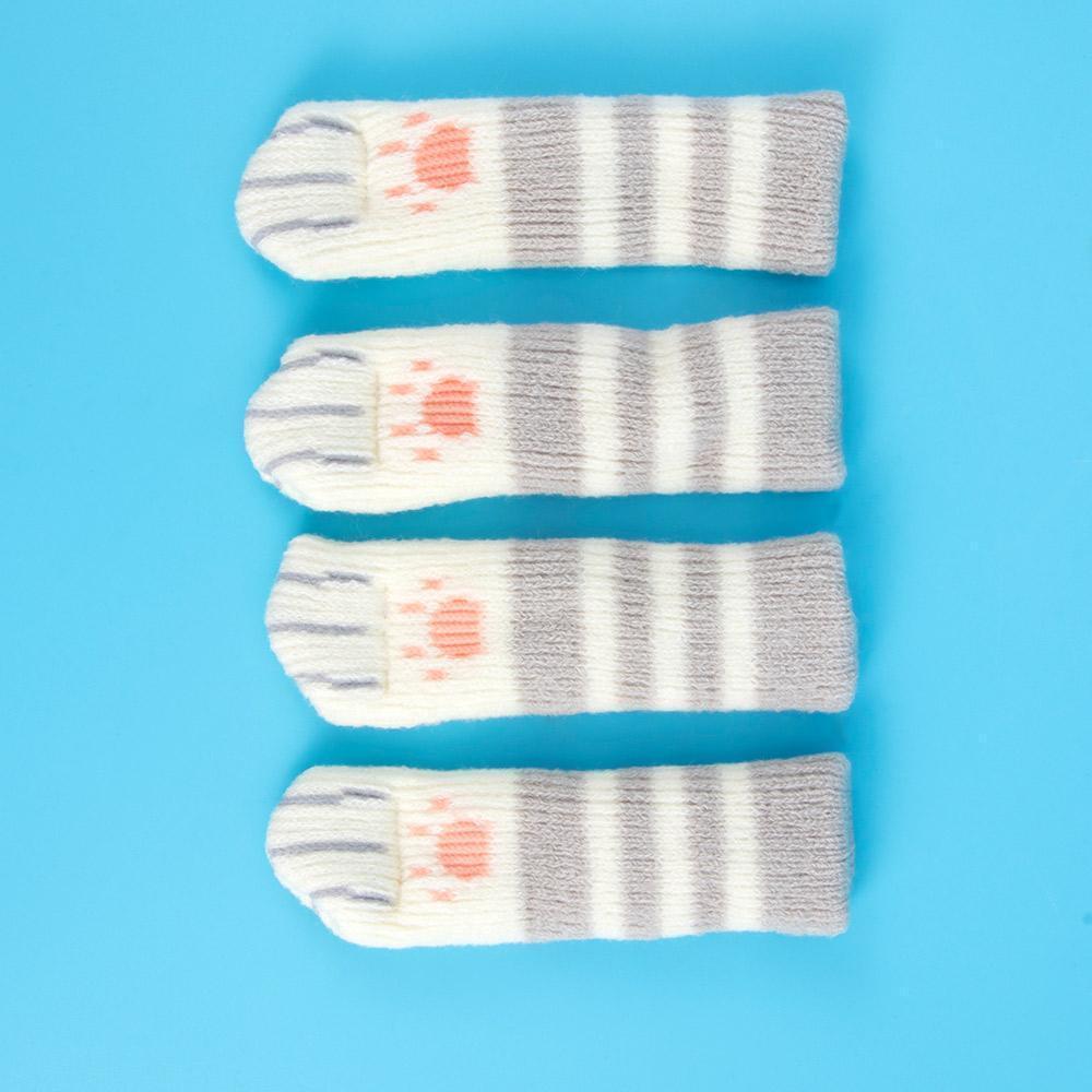 Lighteme Cat Socks Desk Chair Leg Protectors (4 colors)