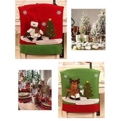 Housse de chaise de Noël Lighteme