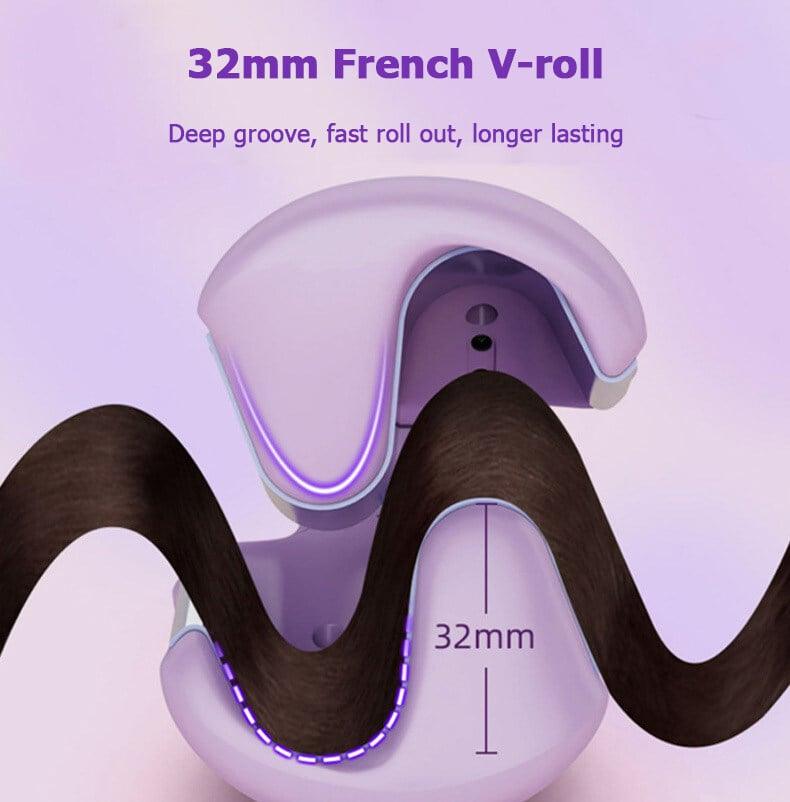 Lighteme French Wave Lockenstab