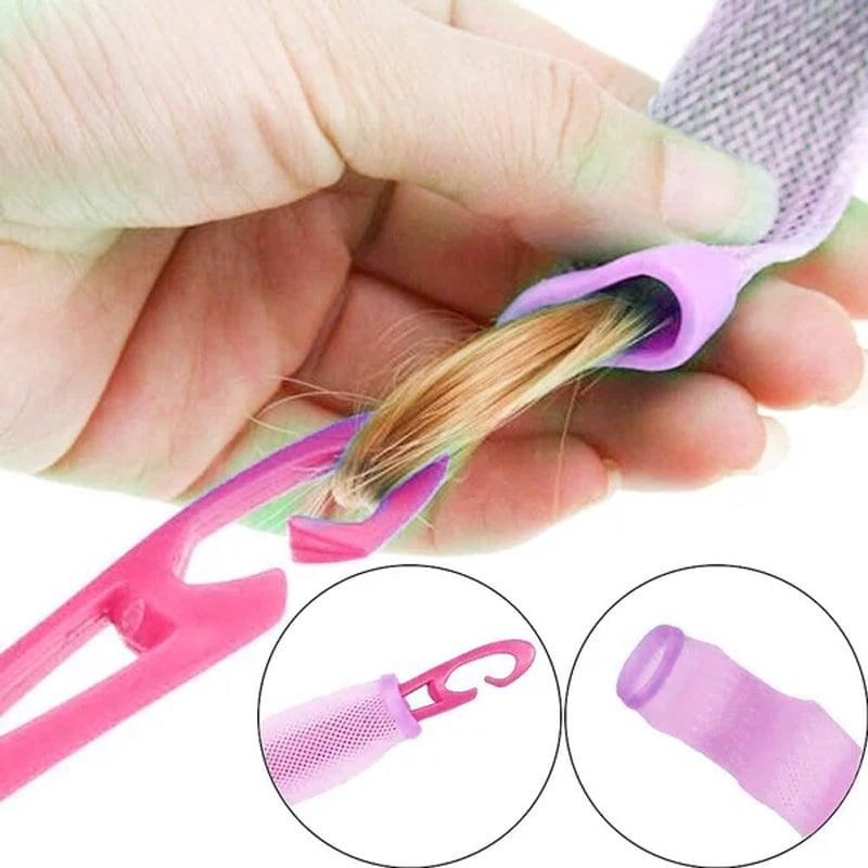 Lighteme Lockenstab zaubert perfekte Locken über Nacht ohne Hitze, ohne Schäden