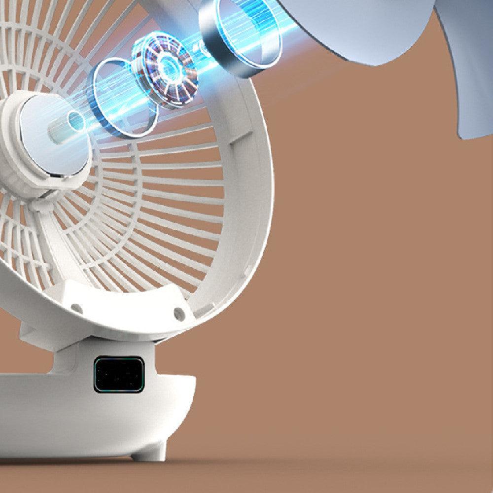 Lighteme Haushaltsventilator mit doppeltem Verwendungszweck und LED-Licht