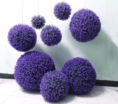Décoration boule d'herbe simulée Lighteme - Cette plante est toujours verte ! 
