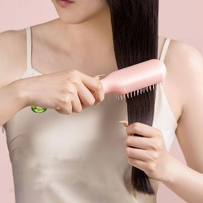 Selbstreinigender antistatischer Massagekamm von Lighteme