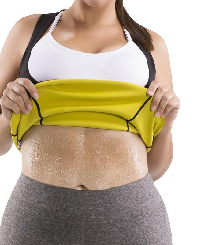 Débardeur sauna Lighteme grande taille - Abdominaux et taille amincissants 