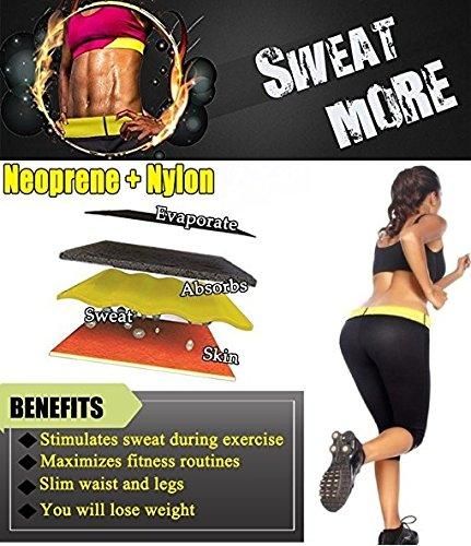 Pantalon de sauna grande taille LIGHTEME - Amincissant la taille et les cuisses ~ Améliore la perte de poids ! 