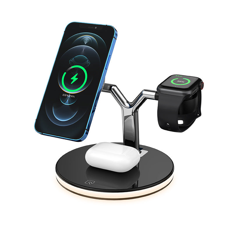 Lighteme Magnetic Mobile Phone 3 in 1 Wireless Charger