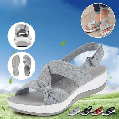 Lighteme Damen-Sandalen, Fußgewölbeunterstützung und Schmerzlinderung 