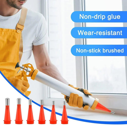 Ensemble d'outils de buse en caoutchouc intégrée universelle Lighteme