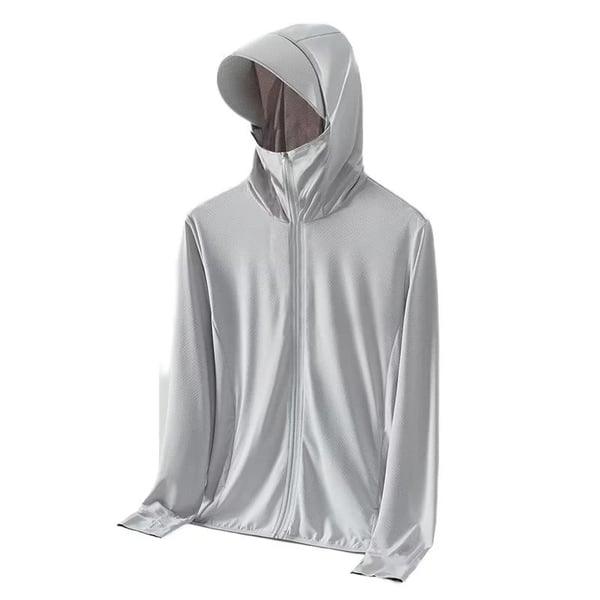 Lighteme Unisex Federleichter UV-Schutz Zip-Up Hoodie