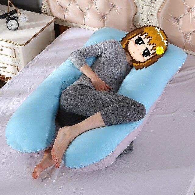 Coussin de grossesse Lighteme, coussin de maternité, coussin de corps en forme de U pour la grossesse