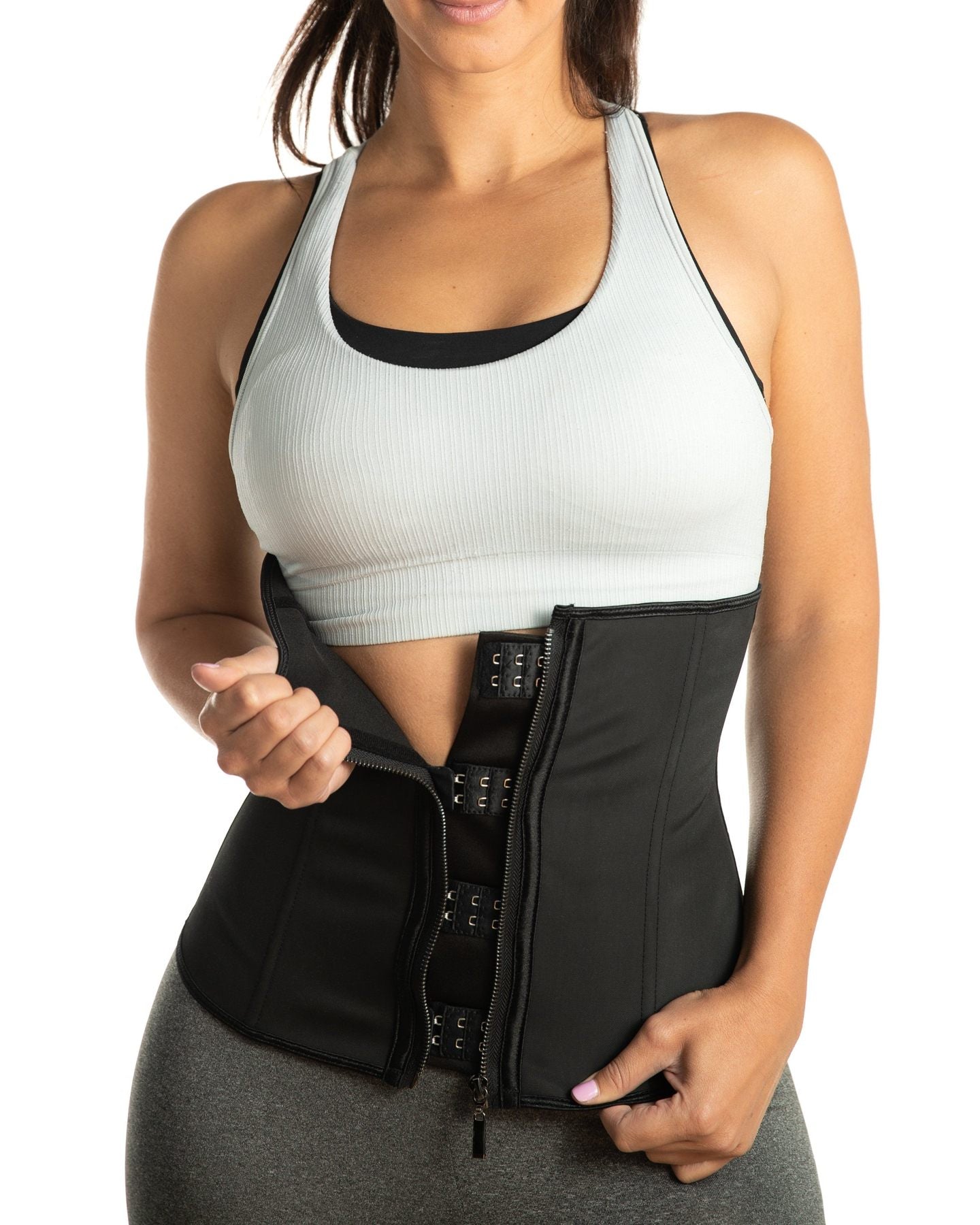 Lighteme Premium Body Shaper ! – Ceinture amincissante à clip et fermeture éclair 