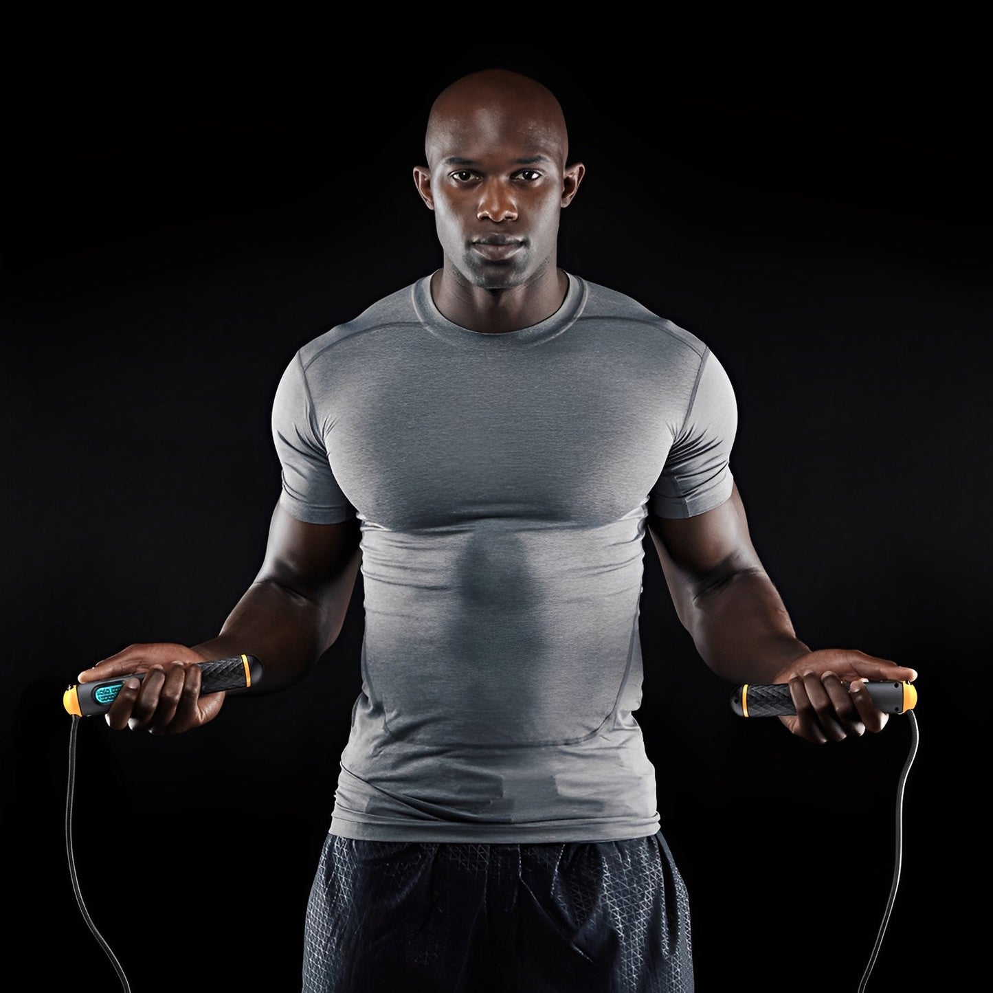 Lighteme Springseil in Form eines Springseils – verstellbares digitales Zählseil und Vibrationserinnerung für Fitness, Training, Workout, Fitnessstudio