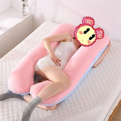 Coussin de grossesse Lighteme, coussin de maternité, coussin de corps en forme de U pour la grossesse