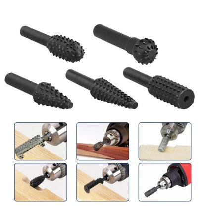 Lighteme Premium-Frässtiftsatz aus Wolframstahl und Hartmetall