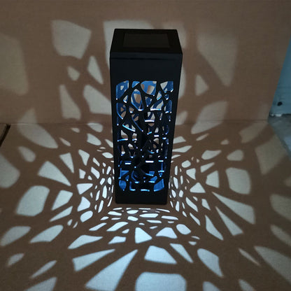 Lighteme 10-Lumen-Solar-Pollerleuchte mit Baum-Design, LED, 2er-Pack