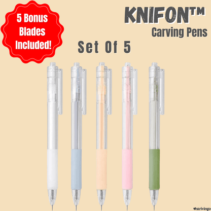 Lighteme Magic Carving Stifte 5er Set 