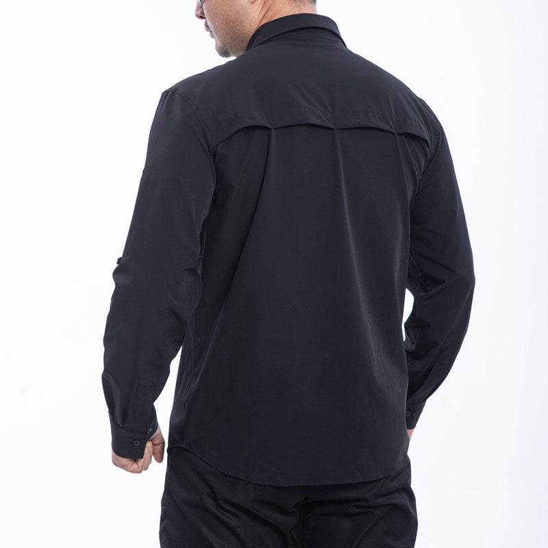 Lighteme Tactical Herren Langarmhemd, Stretchstoff, warme Jacke für den Winter