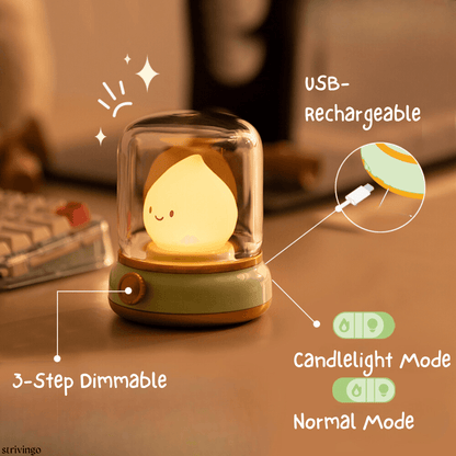 Lighteme Niedliche Cartoon USB Wiederaufladbare LED Lampe KAUFEN 1 ERHALTEN SIE 1 GRATIS 