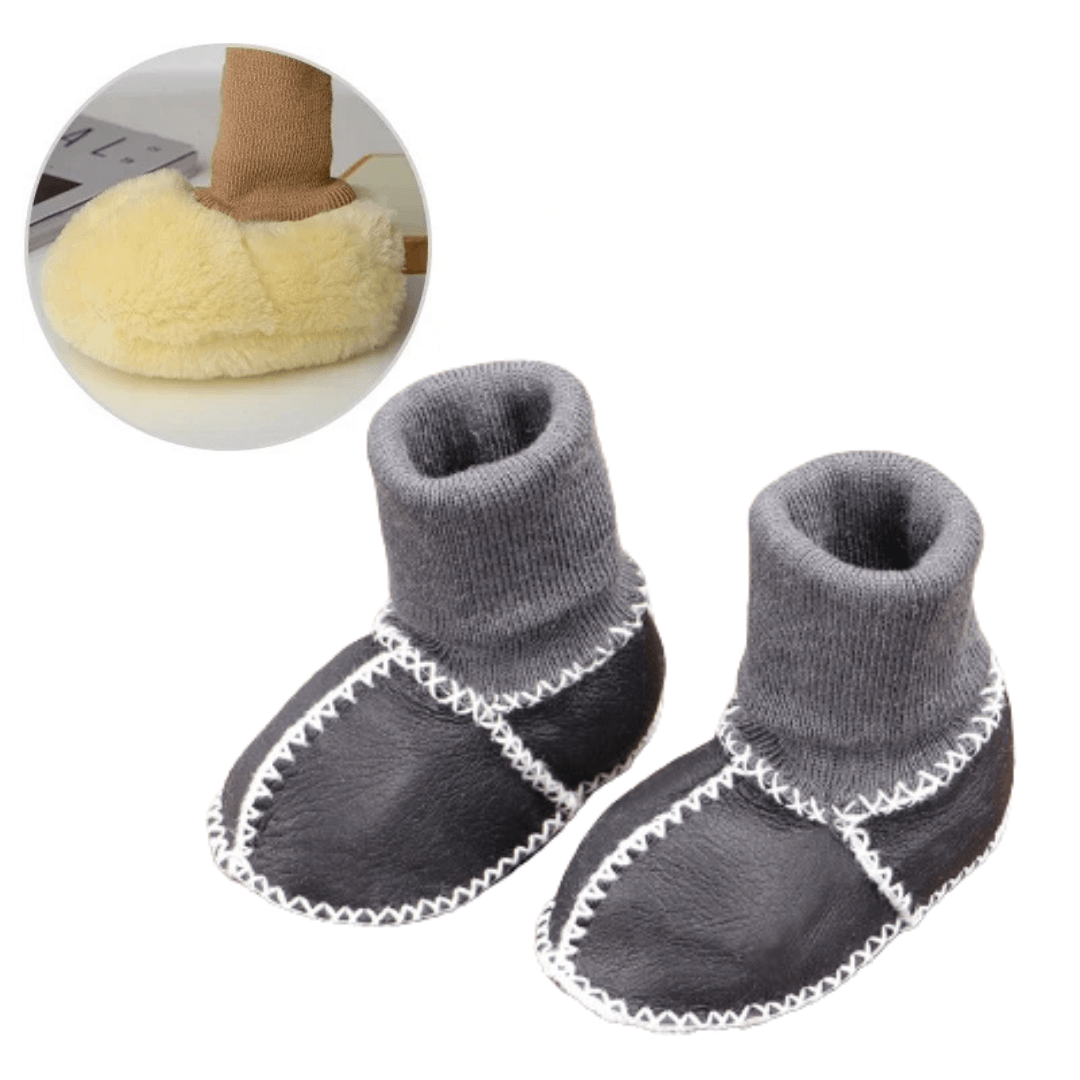 Lighteme rutschfeste warme Babyschuhe | Warme und kuschelige Stiefel