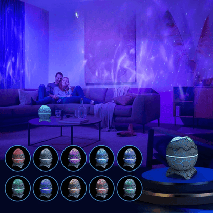 Lighteme Astro Egg | Sternennachtlichtprojektor 