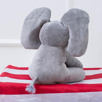 Lighteme Peek-a-Boo Animated Talking & Singing Elephant Plush Toy