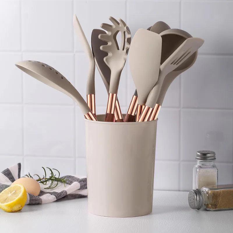 Lighteme Silikon-Küchengeschirr-Set (10-teilig)