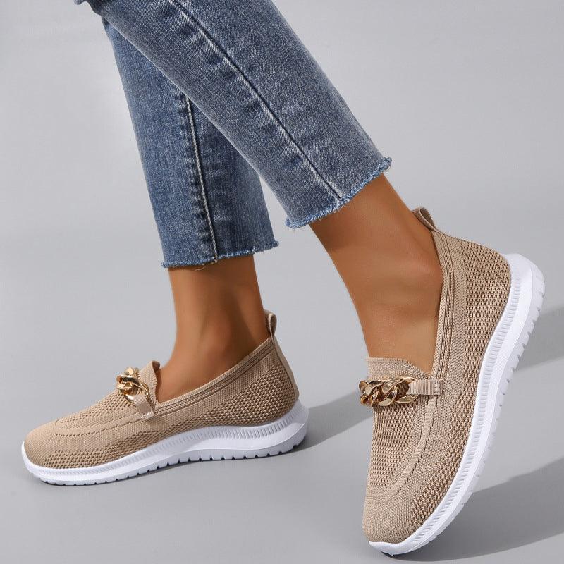 Lighteme Slipper mit Kette für Damen