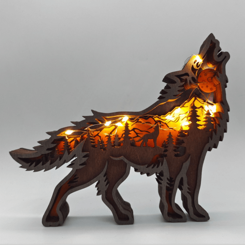 Décoration créative d'animaux de la forêt Lighteme