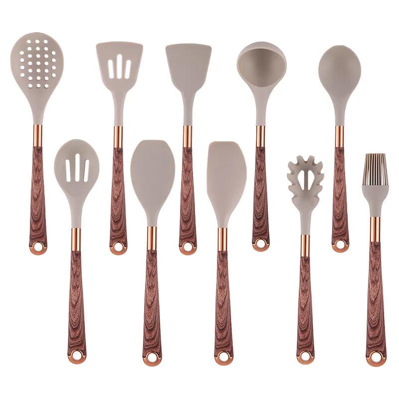 Lighteme Silikon-Küchengeschirr-Set (10-teilig)