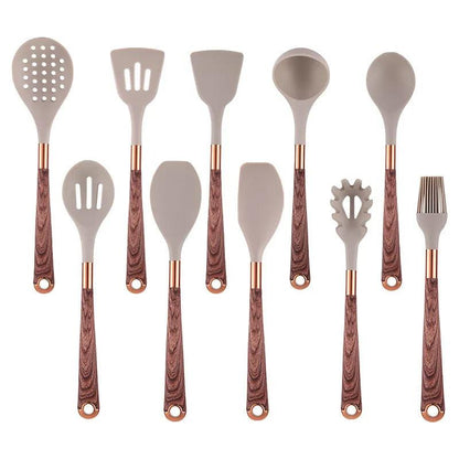 Lighteme Silikon-Küchengeschirr-Set (10-teilig)