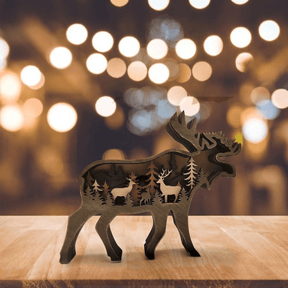 Décoration créative d'animaux de la forêt Lighteme