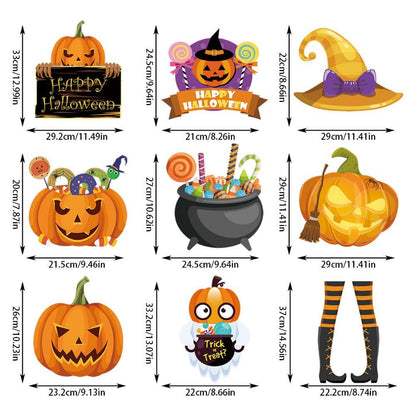 Ensemble de décorations de porte d'Halloween Lighteme – 3/10 pièces