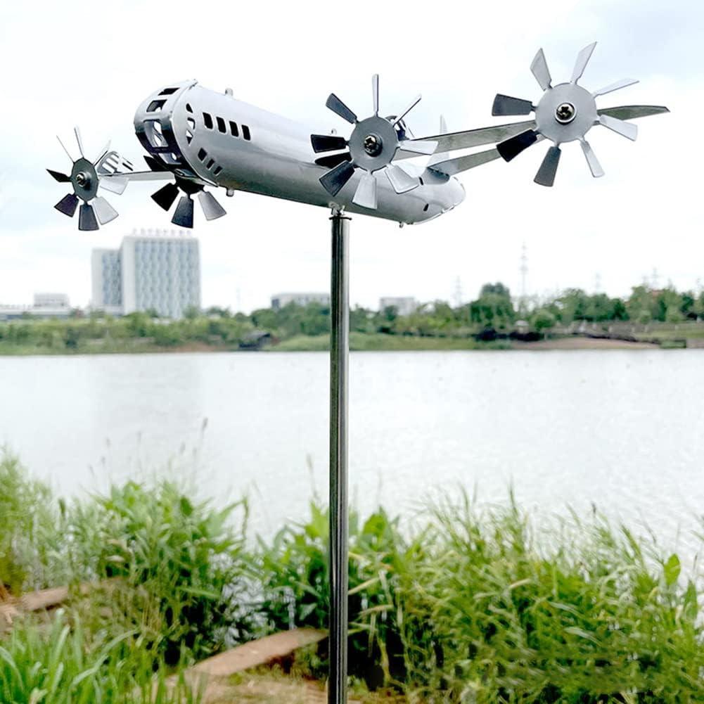 Handgefertigte B-29-Flugzeug-Windmühle von Lighteme 