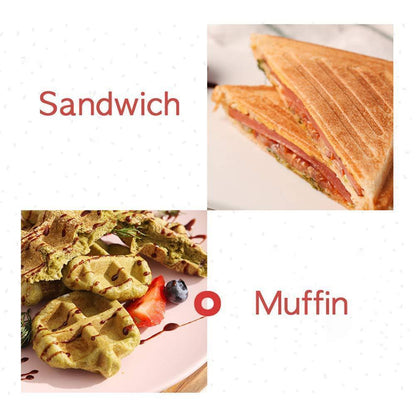 Lighteme Multi-function Breakfast Machine Sandwich Maker