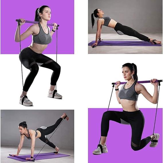 Barre de fitness multifonctionnelle Lighteme - Libérez votre révolution fitness ultime à la maison !
