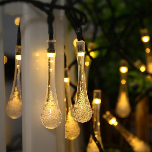 Lighteme Droplights Wassertropfen-Solarleuchten - 20LEDS